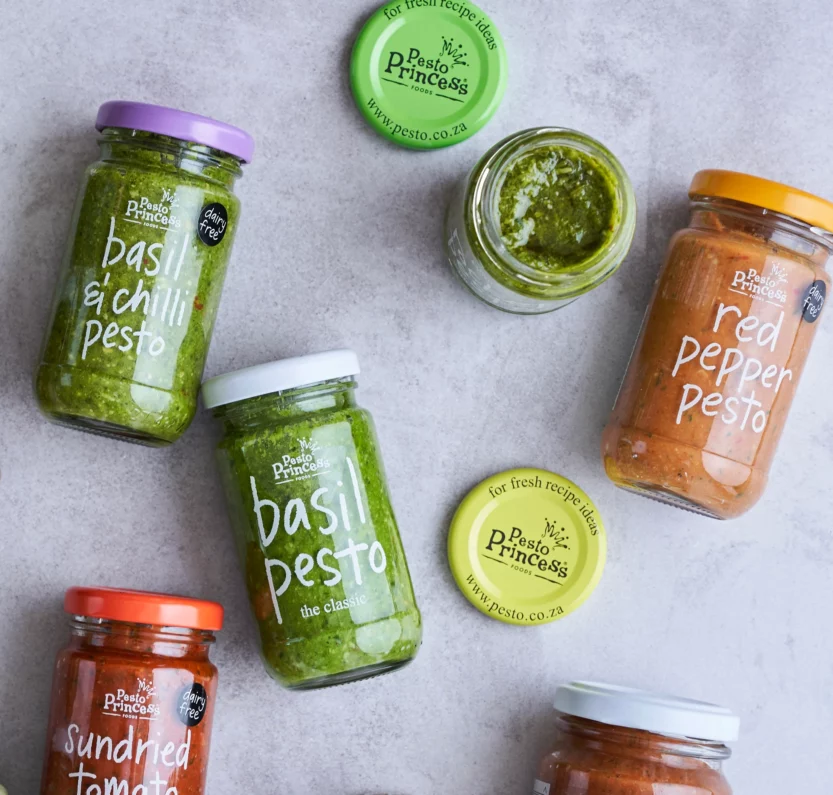 Pesto Princess range